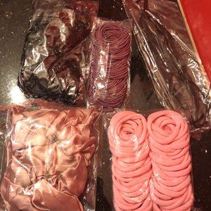 755 Pieces of Hair Ponytails, Scrunchies ETC